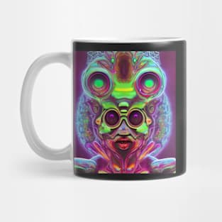 Futuristic Psychedelic Funky Steampunk Bruh Mug